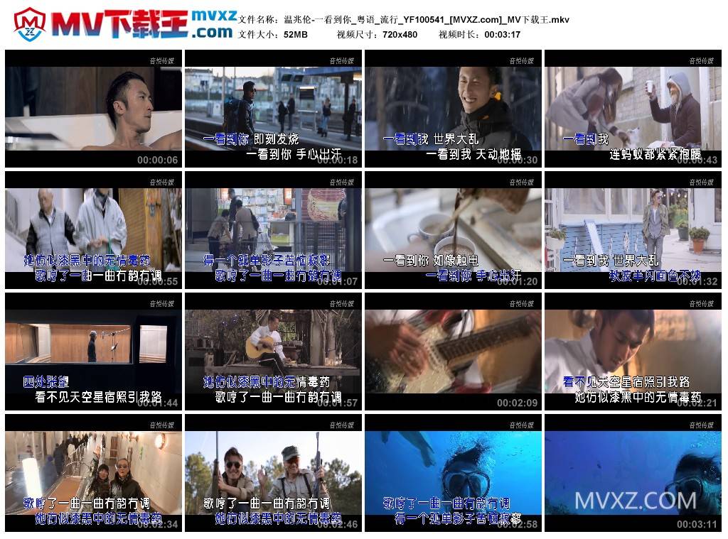 温兆伦-一看到你_粤语_流行_YF100541